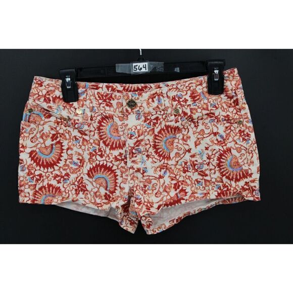 Tory Burch Avery Print Shorts 27 2.5" - Picture 1 of 6